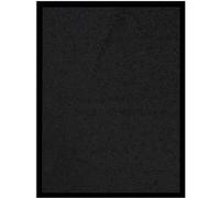Vidaxl Paillasson Noir 40x60 Cm