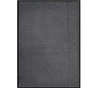 vidaXL Paillasson Tapis d'entrée Antidérapant Décoratif Intérieur Anthracite 60x80 cm