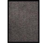Vidaxl Paillasson Rayé Beige 60x80 Cm
