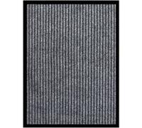 Paillasson Rayé Bleu 60x80 cm Tapis de Sol Couloir Entrée Bienvenue vidaXL