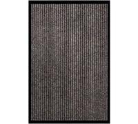 Deurmat 80x120 cm gestreept beige331603