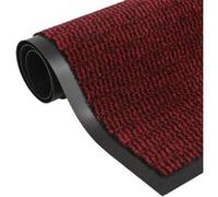 Vidaxl Paillasson Touffet¿¿ 60x150 Cm Rouge