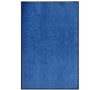 Vidaxl Paillasson Lavable Bleu 120x180 Cm