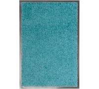Vidaxl Paillasson Lavable Cyan 40x60 Cm