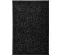 Deurmat wasbaar 60x90 cm zwart323410