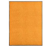 vidaXL Deurmat wasbaar 90x120 cm oranje323454 Orange G