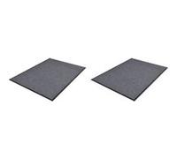 vidaXL 2x Paillassons Tapis d'Entrée Tapis de Sol Tapis de Porte Tapis de Plancher Bureau Couloir Maison Intérieur Antidérapant PVC Gris Gris https://www.fnac.com/mp46169997/vidaXL-Paillassons-2-pcs-PVC-Gris-90x60-cm/w-4?oref=f93cf0dd-d314-08c4-ac9a-89ca6982639e