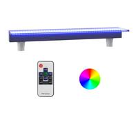 vidaXL Déversoir pour cascade avec LED RVB Acrylique 90 cm