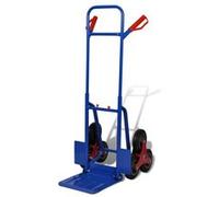 Diable monte escalier 6 roues rouge et bleu 200kg