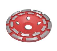 vidaXL Disque de broyage diamanté à double ligne 125 mm 140620