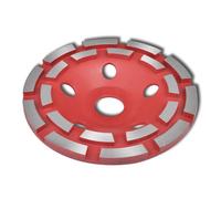 vidaXL Disque de broyage diamanté à double ligne 180 mm 140621