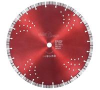 vidaXL Disque de coupe diamanté avec turbo et trous Acier 350 mm 143234
