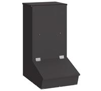 vidaXL Distributeur de porcs Noir 55 x 51 x 91,5 cm, Mobilier Industriel et Durable : d'autres Designs pour des espaces rectangulaires, pour la Maison et Le Bureau, Solutions Pratiques