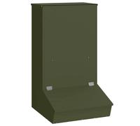 Vidaxl Distributeur De Porcs Vert Olive 55 X 51 X 91,5 Cm