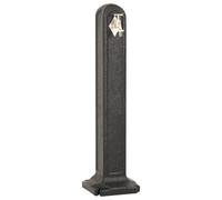 vidaXL Distributeur d'eau anthracite aspect pierre