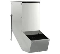 Vidaxl Distributeur Pour Lapins Argent 17.5 X 26 X 28.5 Cm