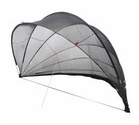 vidaXL Dôme de piscine noir 592 x 590 x 275 cm