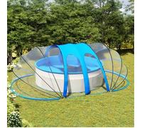 vidaXL Dôme de piscine Pavillon ovale 620×410×210 cm