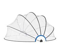 vidaXL Dôme de Piscine Rond 376x188 cm PVC