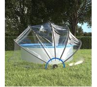 vidaXL Dôme de piscine rond 467x234 cm PVC 93815