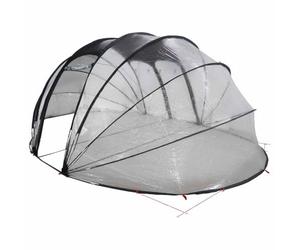 vidaXL Dôme de Tente de Piscine Transparent 538 x 440 x 204 cm PVC