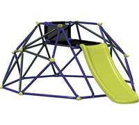 vidaXL Dôme d'escalade bleu acier