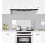 vidaXL Dosseret de cuisine transparent Verre trempé 100 x 40 cm