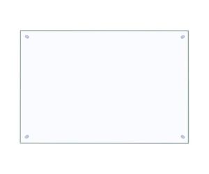vidaXL Dosseret de Cuisine Transparent 90x60 cm Verre trempé