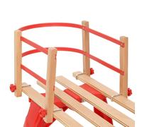 Vidaxl Dossier Pour Traã®Neau Rouge Contreplaquã©