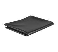 Vidaxl Doublure D'étang Noir 2x1 M Pvc 0,5 Mm Noir