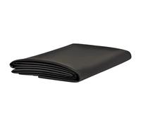 Vidaxl Doublure D'étang Noir 2x3 M Pvc 0,5 Mm Noir