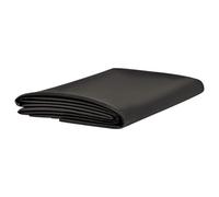 Vidaxl Doublure D'étang Noir 2x8 M Pvc 0,5 Mm Noir