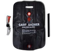 vidaXL Douche de camping 2 pcs. solaire 20 L