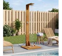 vidaXL Douche d'extérieur 219 cm Naturel 903116