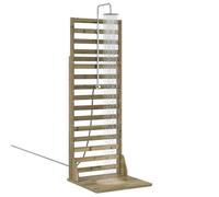 vidaXL Douche d'extérieur 225 cm Naturel, Douche extérieure Moderne, Design Ajustable, résistant aux intempéries, Fixture Durable pour Jardin ou Piscine
