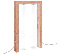 vidaXL Douche d'extérieur 226 cm Naturel