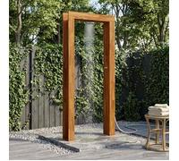 vidaXL Douche d'extérieur 226 cm Naturel 903112