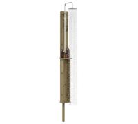 vidaXL Douche d'extérieur 246 cm en bois de pin imprégné et acier inoxydable, douche d'extérieur moderne résistante aux intempéries, accessoires d'eau de terrasse, hygiène de piscine, douche de jardin