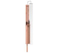 vidaXL Douche d'extérieur 246 cm Naturel, Douche Moderne, résistante aux intempéries, Accessoire de Jardin, pour terrasse, hygiène Piscine, unité de Jardin