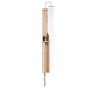 vidaXL Douche extérieure réglable naturelle 24 x 19 x 246 cm, douche moderne, résistante aux intempéries, fontaine de patio, hygiène pour la piscine, accessoire de jardin