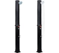 Douche solaire d'extérieur - vidaXL - 92392 - 40 L - PVC, aluminium, laiton - Résistance aux UV