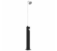 vidaXL Douche Solaire avec Tête de Douche PVC, ABS, Alliage de zinc