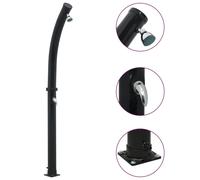 Douche Solaire 214 cm 20 L Camping Jardin Piscine Extérieur Portable vidaXL