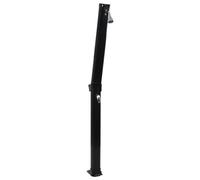 vidaXL Douche solaire pliante noire 214 cm 23 L
