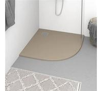 vidaXL Douchebak 90x90 cm SMC bruin148929 Marron G