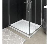 vidaXL Receveurs de Douche 80 x 100 x 4 cm ABS