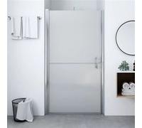 vidaXL Douchedeur mat 91x195 cm gehard glas146659 G