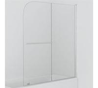 vidaXL Douchewand inklapbaar 2 panelen 95x140 cm ESG144678 Douche G