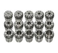 vidaXL Douilles de serrage ER25 15 pcs Ensemble d'outils de tournage