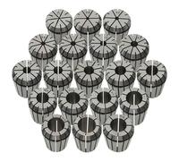vidaXL Douilles de serrage ER32 19 pcs Ensemble d'outils de tournage